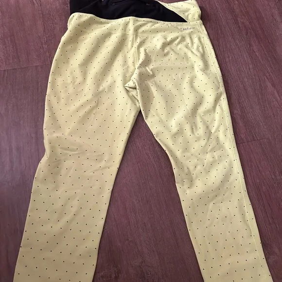 Nike LightEUC  Yellow Dri-FIT Leggings - Picture 3 of 3